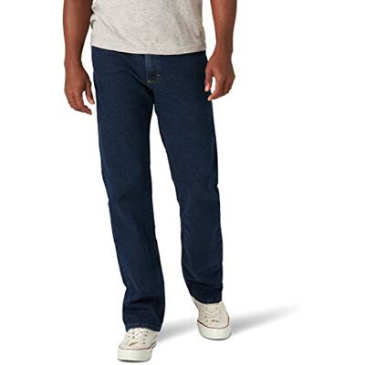 Wrangler Authentics Herren-Jeans mit 5 Taschen, Klassische, Flexible, lässige Passform, Midnight Flex, 30W / 34L Wrangler Authentics Herren-Jeans mit 5 Taschen, Klassische, Flexible, lässige Passform, Midnight Flex, 30W / 34L