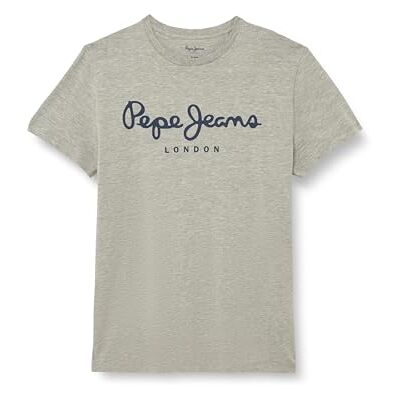 Pepe Jeans Herren Original Stretch N T-Shirt, Grau (Marl Grey), XL Pepe Jeans Herren Original Stretch N T-Shirt, Grau (Marl Grey), XL
