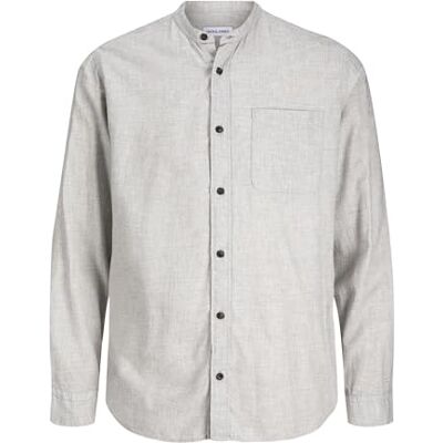 JACK & JONES Jjeband Melange Shirt L/S Sn JACK & JONES Jjeband Melange Shirt L/S Sn