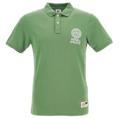 Russell Athletic Herren Avery-Classic Polo T-Shirt (1er Pack) Russell Athletic Herren Avery-Classic Polo T-Shirt (1er Pack)