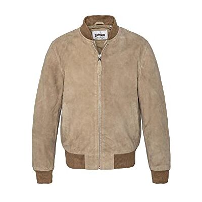 Schott NYC Herrenjacke, beige, XXL Schott NYC Herrenjacke, beige, XXL