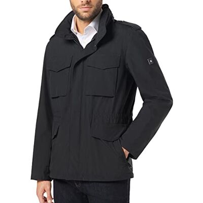 Pierre Cardin Herren Fieldjacket Jacke Goretex Infinium, Schwarz, 33 Pierre Cardin Herren Fieldjacket Jacke Goretex Infinium, Schwarz, 33