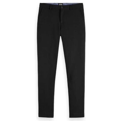 Scotch & Soda Herren Mott Knit Chino-Slim Fit, Off White Melange 101, 30 W/30 L Scotch & Soda Herren Mott Knit Chino-Slim Fit, Off White Melange 101, 30 W/30 L