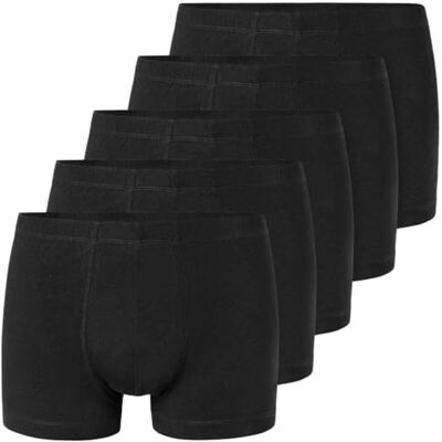 Uncover by Schiesser Cotton Retro Short/Pant 5er Pack (3XL Schwarz) Uncover by Schiesser Cotton Retro Short/Pant 5er Pack (3XL Schwarz)