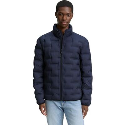 TOM TAILOR Denim Herren Lightweight Steppjacke mit Stehkragen TOM TAILOR Denim Herren Lightweight Steppjacke mit Stehkragen