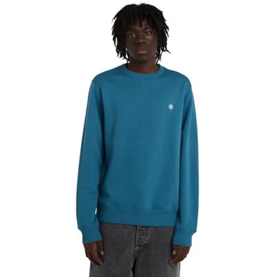Element Icon Embroidery Cr Sweatshirt Männer M Blau Element Icon Embroidery Cr Sweatshirt Männer M Blau