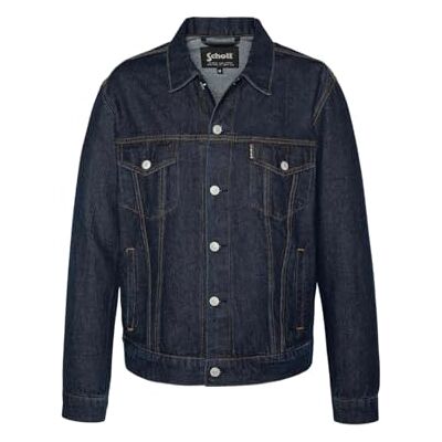 Schott NYC Trucks Herrenjacke, blau, XL Schott NYC Trucks Herrenjacke, blau, XL