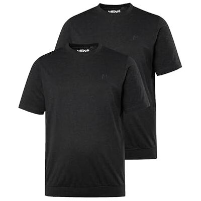 Men Plus Herren große Größen Übergrößen Menswear L-8XL Men+ T-Shirts, 2er-Pack, Bauchfit, Basic, Halbarm, bis 10 XL schwarz 4XL 836311100-4XL Men Plus Herren große Größen Übergrößen Menswear L-8XL Men+ T-Shirts, 2er-Pack, Bauchfit, Basic, Halbarm, bis 10 XL schwarz 4XL 836311100-4XL