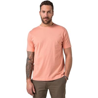 JP 1880 Herren große Größen Übergrößen Menswear L-8XL T-Shirt, Basic, Rundhals, gekämmte Baumwolle Hellorange L 702558661-L JP 1880 Herren große Größen Übergrößen Menswear L-8XL T-Shirt, Basic, Rundhals, gekämmte Baumwolle Hellorange L 702558661-L