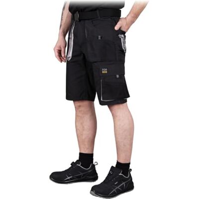 REIS FORECO-TS BJS Arbeitsshorts für Herren, Cargo-Shorts, Sicherheitsshorts, Arbeitsshorts, Garten-Shorts, Schwarz-Hellgrau, Größe: XL REIS FORECO-TS BJS Arbeitsshorts für Herren, Cargo-Shorts, Sicherheitsshorts, Arbeitsshorts, Garten-Shorts, Schwarz-Hellgrau, Größe: XL