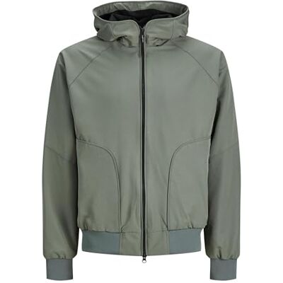 JACK & JONES Herren JCOTRACK Bomber Jacket PLS 12257688,Agave Green,4XL JACK & JONES Herren JCOTRACK Bomber Jacket PLS 12257688,Agave Green,4XL