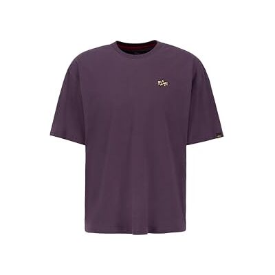 Alpha Herren 3D Small Logo T, Plum, L Alpha Herren 3D Small Logo T, Plum, L