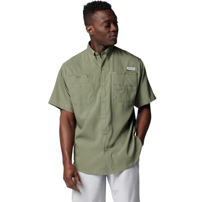 Columbia Herren PFG Short Sleeve Tamiami II Kurzarmshirt, Cypress, XXL EU Columbia Herren PFG Short Sleeve Tamiami II Kurzarmshirt, Cypress, XXL EU