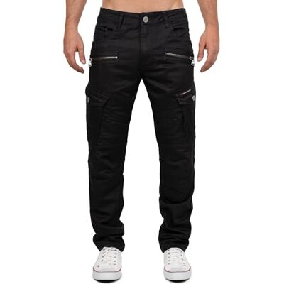 Cipo & Baxx Herren Jeans in Regular & Slim Fit im Biker- und Used-Look Verschiedene Designs mit Stone-Washed-, Destroyed- und Cargo-Details, Kontrastnähten, Taschen und Reißverschlüssen Cipo & Baxx Herren Jeans in Regular & Slim Fit im Biker- und Used-Look Verschiedene Designs mit Stone-Washed-, Destroyed- und Cargo-Details, Kontrastnähten, Taschen und Reißverschlüssen