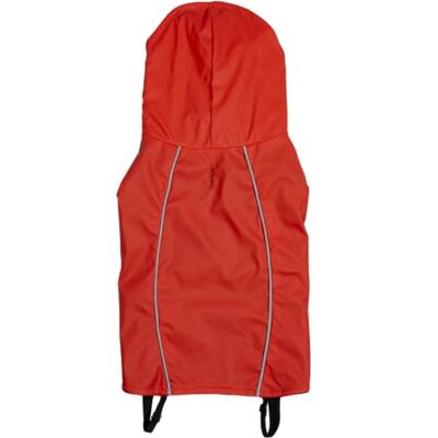 JACK AND VANILLA , wasserdichte Jacke mit Verstellbarer Kapuze, leicht und ergonomisch, ideal für Outdoor-Aktivitäten, rote Farbe, Größe XS 25 cm, Fisherman-Modell JACK AND VANILLA , wasserdichte Jacke mit Verstellbarer Kapuze, leicht und ergonomisch, ideal für Outdoor-Aktivitäten, rote Farbe, Größe XS 25 cm, Fisherman-Modell
