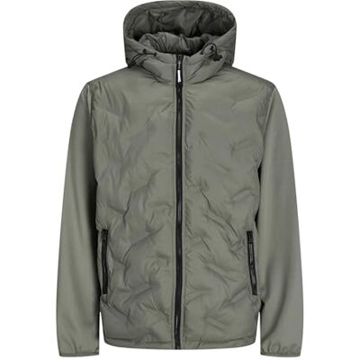 JACK & JONES Herren JCOHEAT HYBRID Jacket SN Jacke 12254548,Agave Green,XS JACK & JONES Herren JCOHEAT HYBRID Jacket SN Jacke 12254548,Agave Green,XS