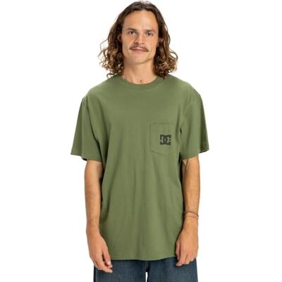 DC Shoes Dcshoes DC Star Pocket HSS-T-Shirt, kurzärmlig, für Herren, Grün, XS DC Shoes Dcshoes DC Star Pocket HSS-T-Shirt, kurzärmlig, für Herren, Grün, XS