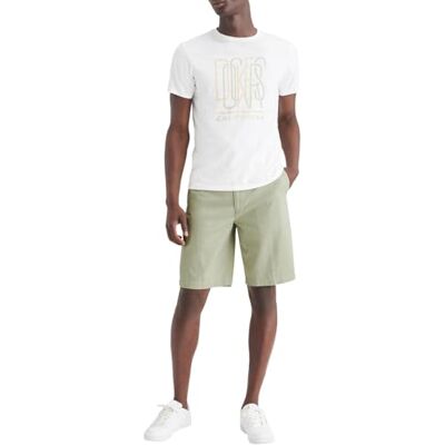 Dockers Perfect Short Classic Fit Shorts Men's Harbor Gray 28 Dockers Perfect Short Classic Fit Shorts Men's Harbor Gray 28