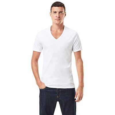 G-STAR RAW Herren Basic V-Neck T-Shirt 2-Pack G-STAR RAW Herren Basic V-Neck T-Shirt 2-Pack