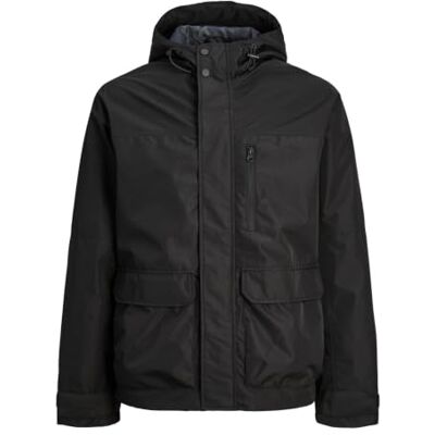 JACK & JONES Herren Jcohike Light Jacket Weste 12253569,Schwarz,S JACK & JONES Herren Jcohike Light Jacket Weste 12253569,Schwarz,S