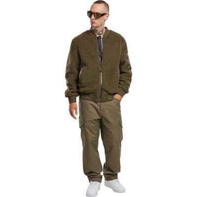 Brandit MA1 Sherpa Jacket, Farbe: olive, Größe: XL Brandit MA1 Sherpa Jacket, Farbe: olive, Größe: XL