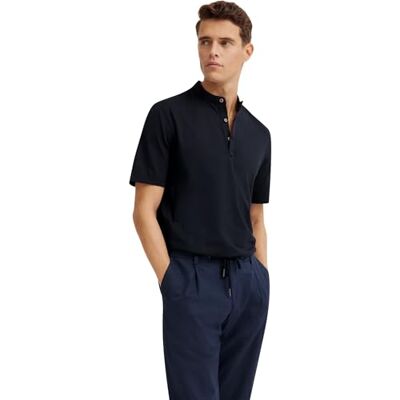 Bugatti Herren Poloshirt Stehkragen Kurzarm Modern Fit Bugatti Herren Poloshirt Stehkragen Kurzarm Modern Fit