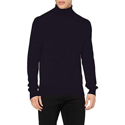 Armani Exchange Herren 8nzm3c Rollkragenpullover, Blau, S Armani Exchange Herren 8nzm3c Rollkragenpullover, Blau, S