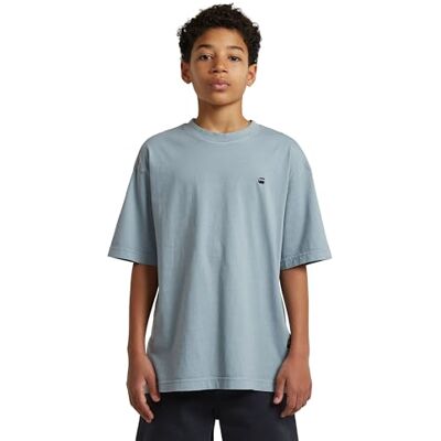 G-STAR Boys Oversized T-Shirt, Blau (lt Wave D29771-01-599), 14 G-STAR Boys Oversized T-Shirt, Blau (lt Wave D29771-01-599), 14
