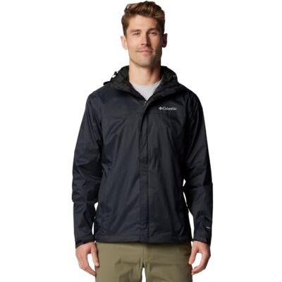 Columbia Herren wasserdichte II-Jacke, Schwarz, 3X Hoch Columbia Herren wasserdichte II-Jacke, Schwarz, 3X Hoch