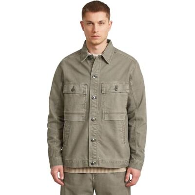 G-STAR Raw C.V. Men's Mosa Overshirt, Brown, L G-STAR Raw C.V. Men's Mosa Overshirt, Brown, L