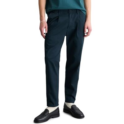 Marc O' Polo Marc OߴPolo Denim Herren Chinohose mit elastischem Bund Stretch, Blau (Navy Teal), S Marc O' Polo Marc OߴPolo Denim Herren Chinohose mit elastischem Bund Stretch, Blau (Navy Teal), S