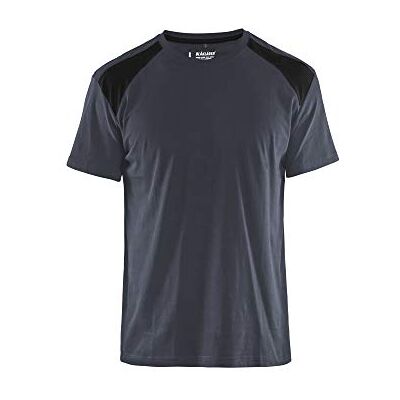 BLÅKLÄDER Blaklader 33791042 T-SHIRT, Dunkelgrau/Schwarz, grootte L BLÅKLÄDER Blaklader 33791042 T-SHIRT, Dunkelgrau/Schwarz, grootte L