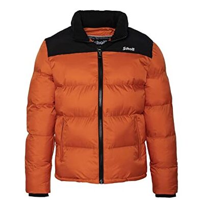 Schott NYC Unisex Utah Jacke, Orange, M Schott NYC Unisex Utah Jacke, Orange, M