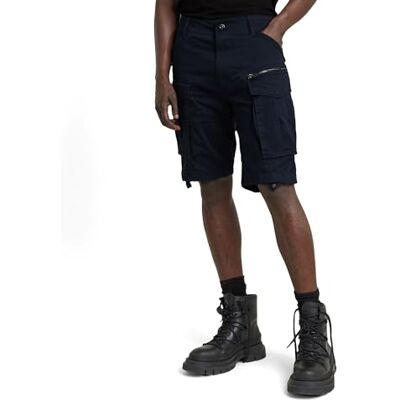 G-STAR Herren Rovic Zip Relaxed Shorts, Blau (Salute D08566-5126-C742), 28 G-STAR Herren Rovic Zip Relaxed Shorts, Blau (Salute D08566-5126-C742), 28