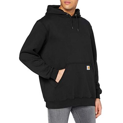 Carhartt , Herren, Weites, mittelschweres Sweatshirt, Schwarz, XS Carhartt , Herren, Weites, mittelschweres Sweatshirt, Schwarz, XS