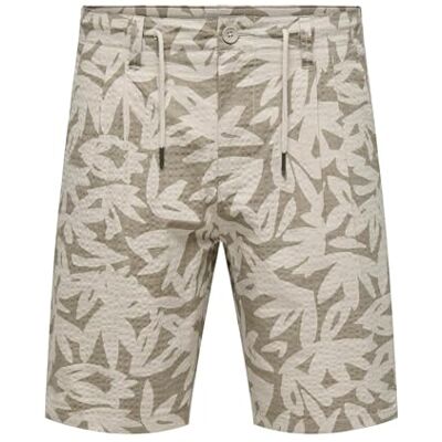 Only & Sons Onsleo Life 0009 Seersucker Shorts Noos Only & Sons Onsleo Life 0009 Seersucker Shorts Noos