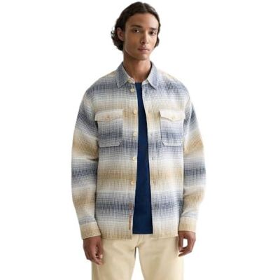 Scotch & Soda Gestreiftes Ls-Shirt mit Waffelstruktur, Oceana/Infinity Stripe 410, S Scotch & Soda Gestreiftes Ls-Shirt mit Waffelstruktur, Oceana/Infinity Stripe 410, S
