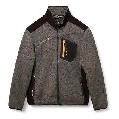 Geographical Norway Urvalama_men Fleecejacke für Herren, Dunkelgrau, S Geographical Norway Urvalama_men Fleecejacke für Herren, Dunkelgrau, S
