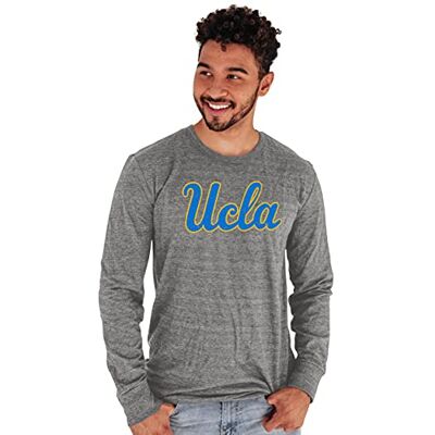 Blue 84 Herren Tri-Blend Langarm T-Shirt Vintage Icon Heather Grey, Ohio State Buckeyes, L Blue 84 Herren Tri-Blend Langarm T-Shirt Vintage Icon Heather Grey, Ohio State Buckeyes, L