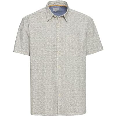 camel active Herren Kurzarmhemd aus Reiner Baumwolle Khaki, Menswear-S camel active Herren Kurzarmhemd aus Reiner Baumwolle Khaki, Menswear-S