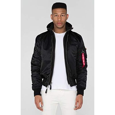 Alpha MA-1 D-Tec SE Bomberjacke für Herren Black/Black Alpha MA-1 D-Tec SE Bomberjacke für Herren Black/Black