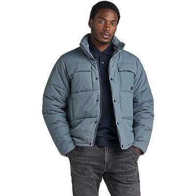 G-STAR RAW Herren Foundation Padded Jacke, Grau (axis D22886-D419-5781), XXL G-STAR RAW Herren Foundation Padded Jacke, Grau (axis D22886-D419-5781), XXL