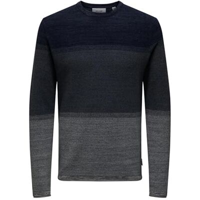 Only & Sons Herren Onsfelix Reg 12 Crew Knit Noos Strickpullover (1er Pack) Only & Sons Herren Onsfelix Reg 12 Crew Knit Noos Strickpullover (1er Pack)