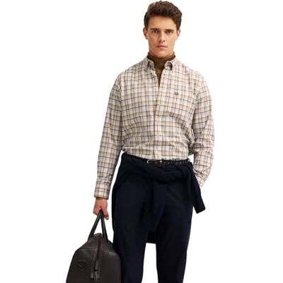 Bugatti Herren Hemd Button-Down-Kragen Modern Fit kariert Bugatti Herren Hemd Button-Down-Kragen Modern Fit kariert