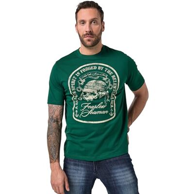 JP 1880 Herren große Größen Übergrößen Menswear L-8XL JP1880 T-Shirt, Halbarm, Brustprint, bis 8 XL JP 1880 Herren große Größen Übergrößen Menswear L-8XL JP1880 T-Shirt, Halbarm, Brustprint, bis 8 XL