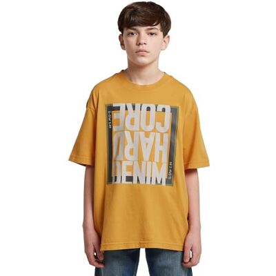 G-STAR Boys Oversized T-Shirt, Gelb (Saffron D29766-01-782), 14 G-STAR Boys Oversized T-Shirt, Gelb (Saffron D29766-01-782), 14