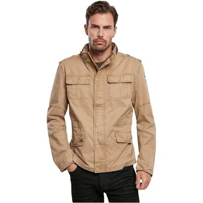 Brandit Herren Britannia Jacket, Beige (Camel 70), 5XL Größen Brandit Herren Britannia Jacket, Beige (Camel 70), 5XL Größen