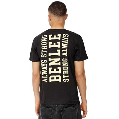 BENLEE Herren T-Shirt Normale Passform Luka, Black/Yellow, XXL BENLEE Herren T-Shirt Normale Passform Luka, Black/Yellow, XXL