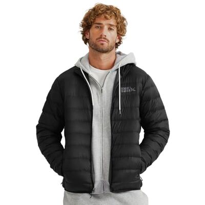 Eddie Bauer CirrusLite Daunenjacke für Herren, Schwarz, recycelt, M Eddie Bauer CirrusLite Daunenjacke für Herren, Schwarz, recycelt, M