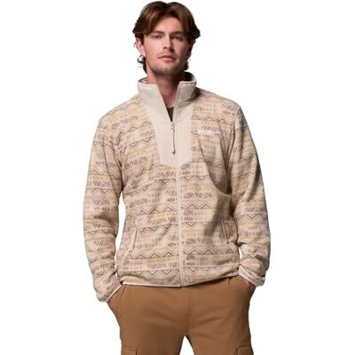 Columbia Herren Sequoia Grove™ Printed Full Zip Fleecejacke Mit Durchgehendem Reißverschluss, Dark Stone Horizons, M EU Columbia Herren Sequoia Grove™ Printed Full Zip Fleecejacke Mit Durchgehendem Reißverschluss, Dark Stone Horizons, M EU